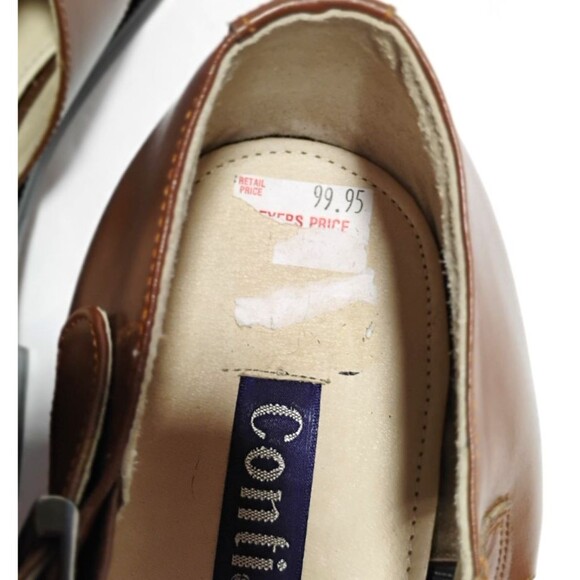NEW Conti Mens Fisherman Sandals Brown Leather Buckle Dress Shoes Size 16D ($99) main image 12